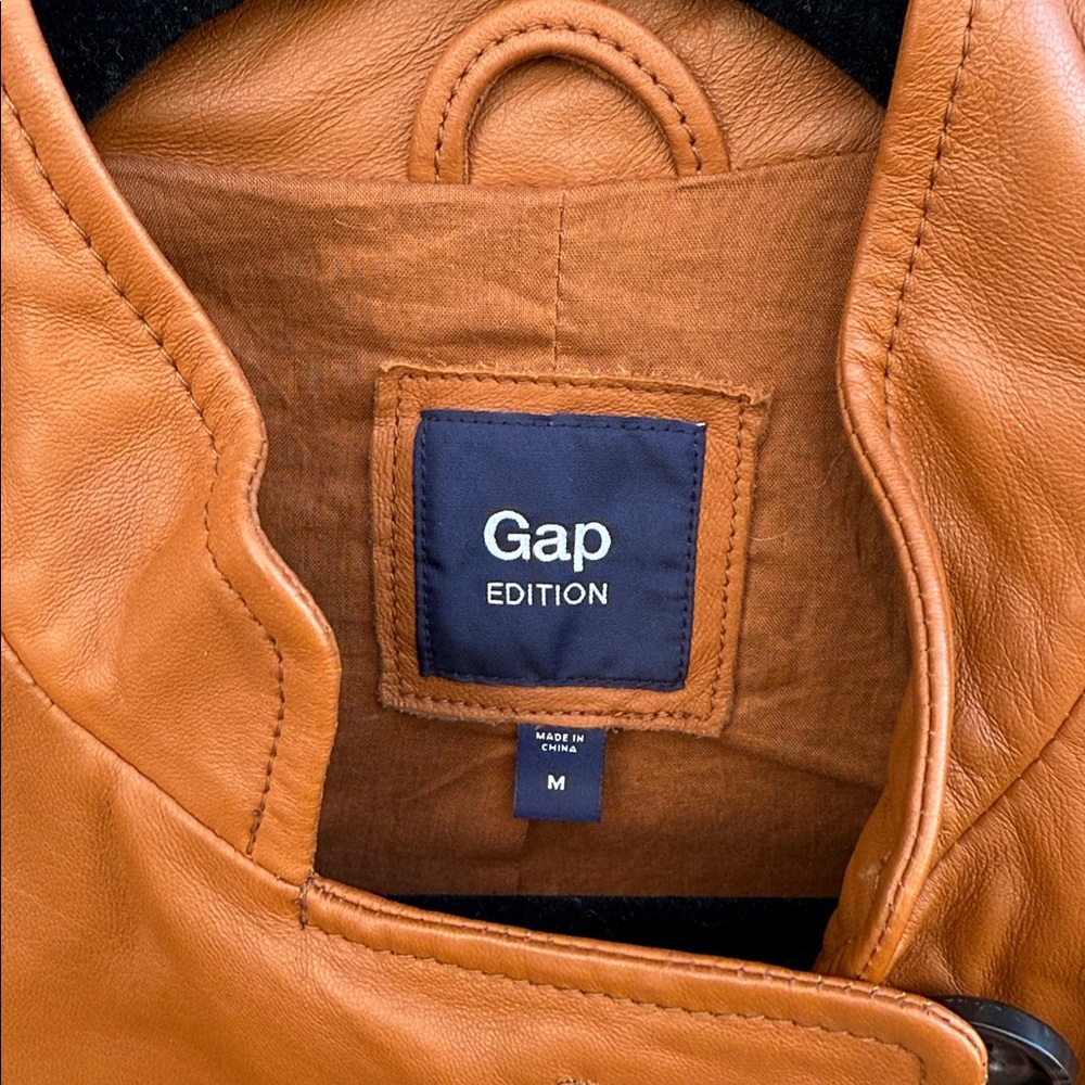 Gap Leather Jacket - image 3